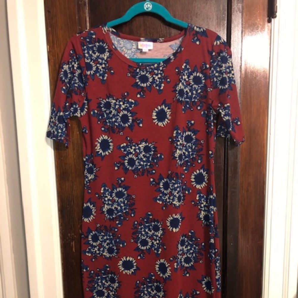 Lularoe Julia Dress - Sunflowers - UNICORN